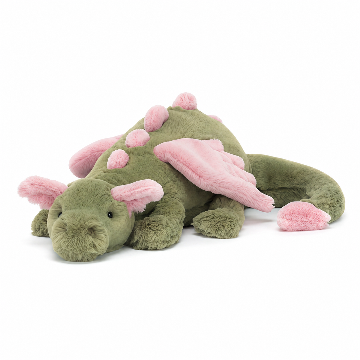 Matcha pink Dragon Green Plush Toy – 66cm