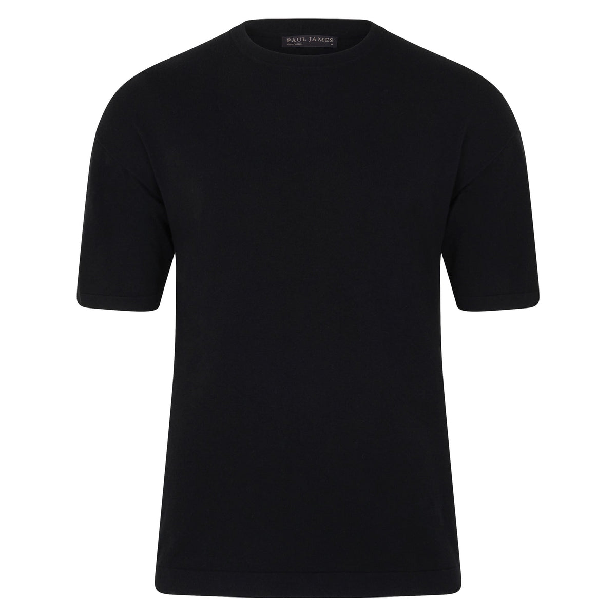 Womens Lightweight Cotton Oversized Knitted T-Shirt