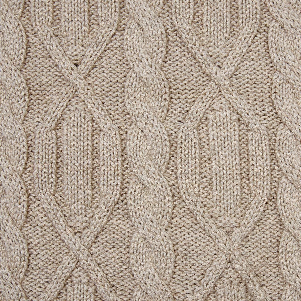 Baby Cotton Chunky Cable Blanket