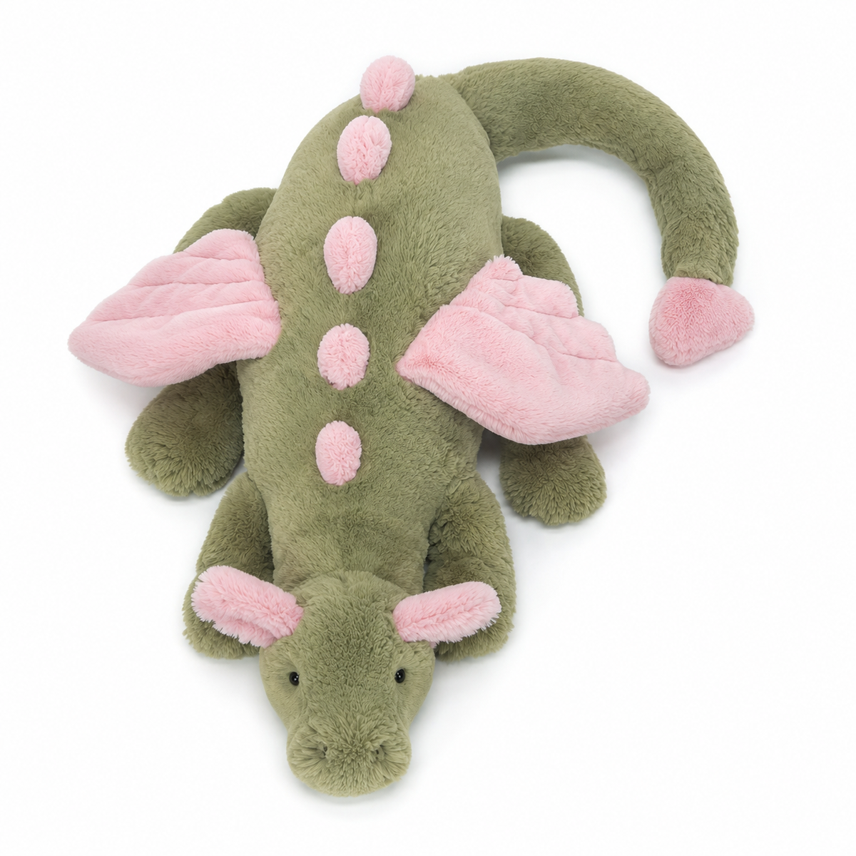 Matcha pink Dragon Green Plush Toy – 50cm