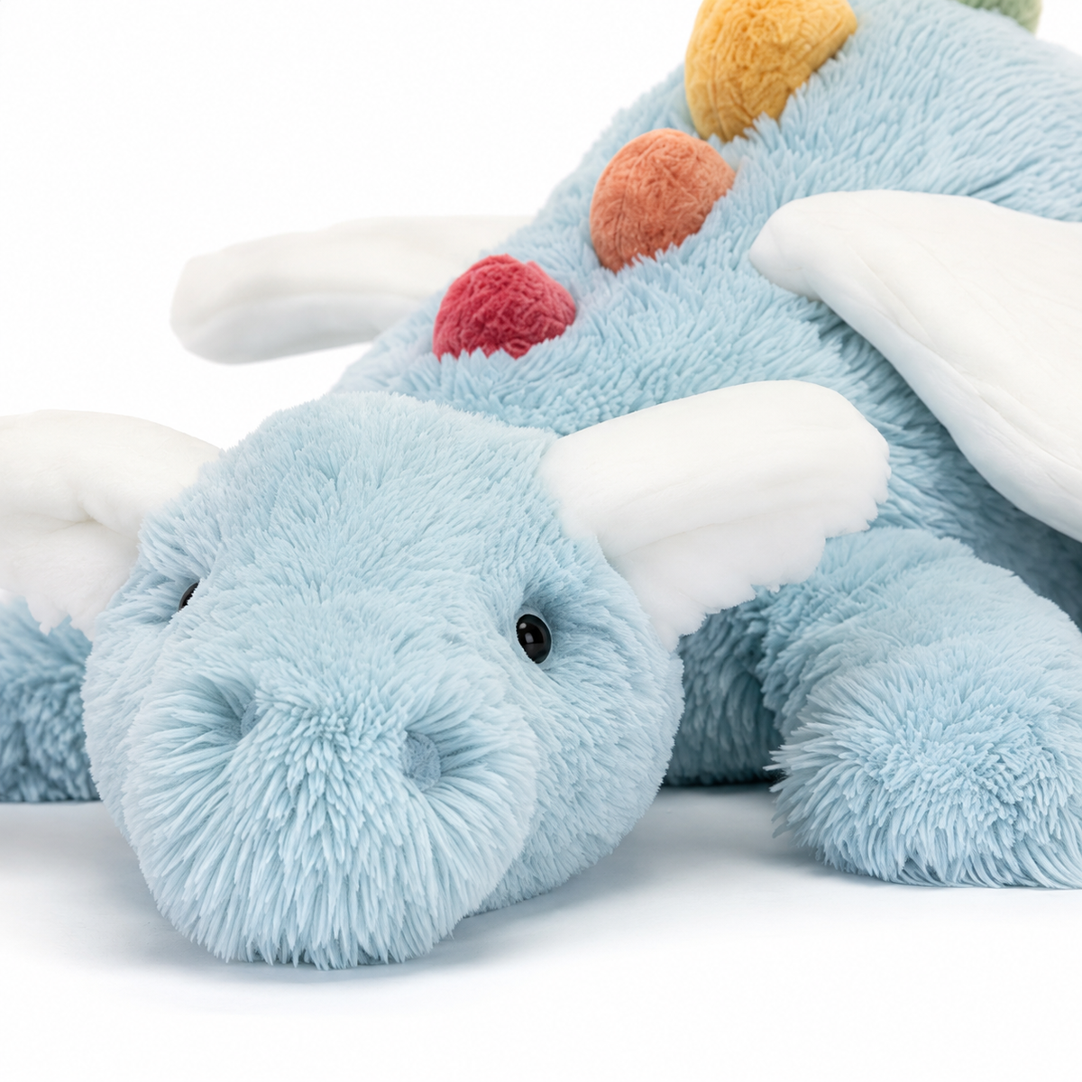 Sky Dragon Blue Plush Toy – 88 cm