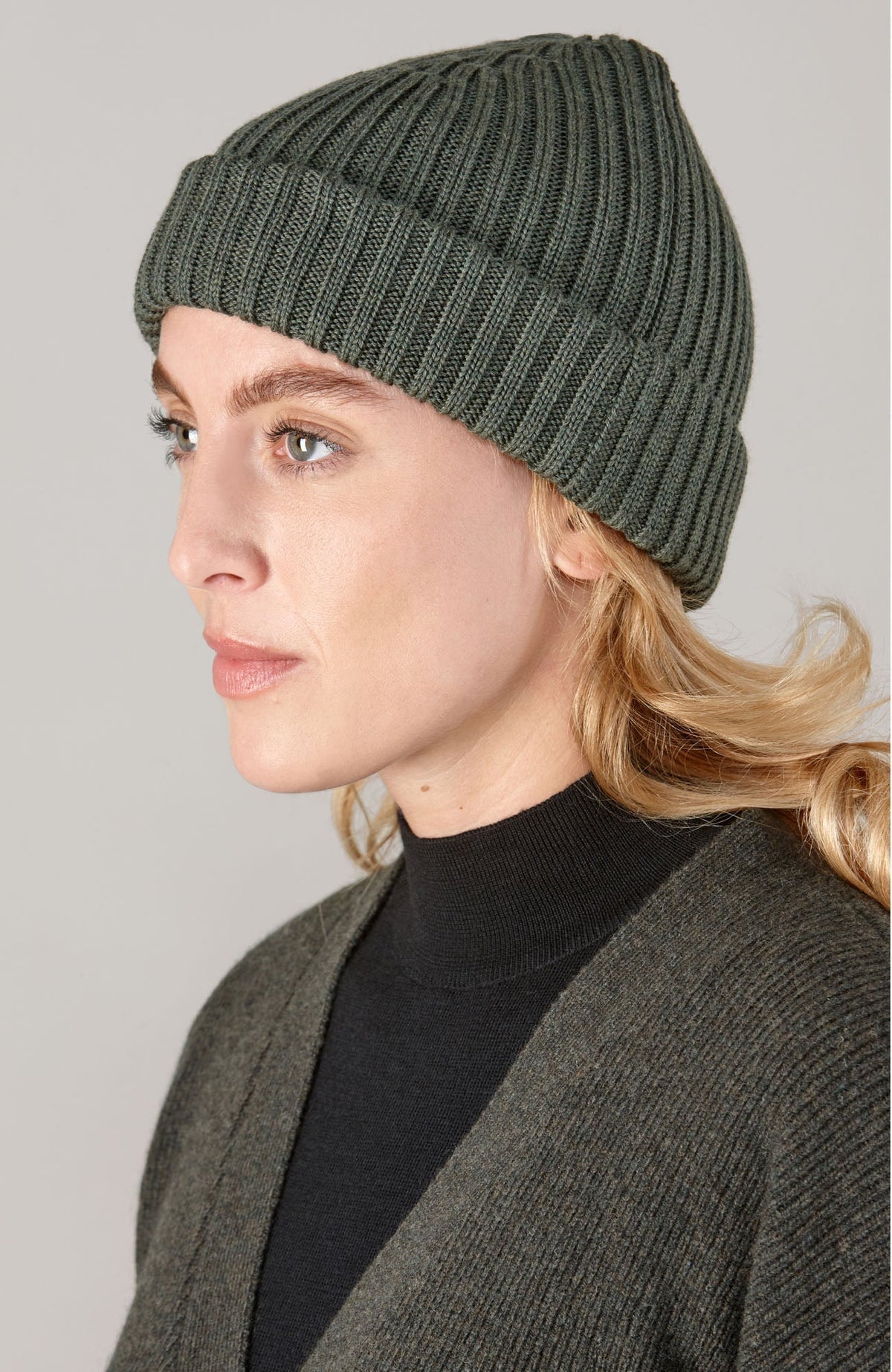 Heavyweight Ribbed Extra Fine Merino Beanie