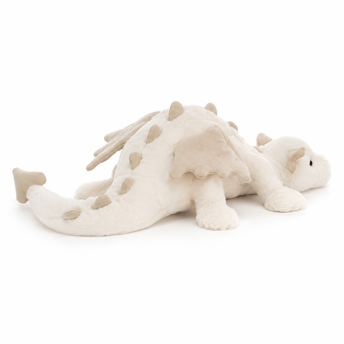 Snow Dragon White Plush Toy – 50cm