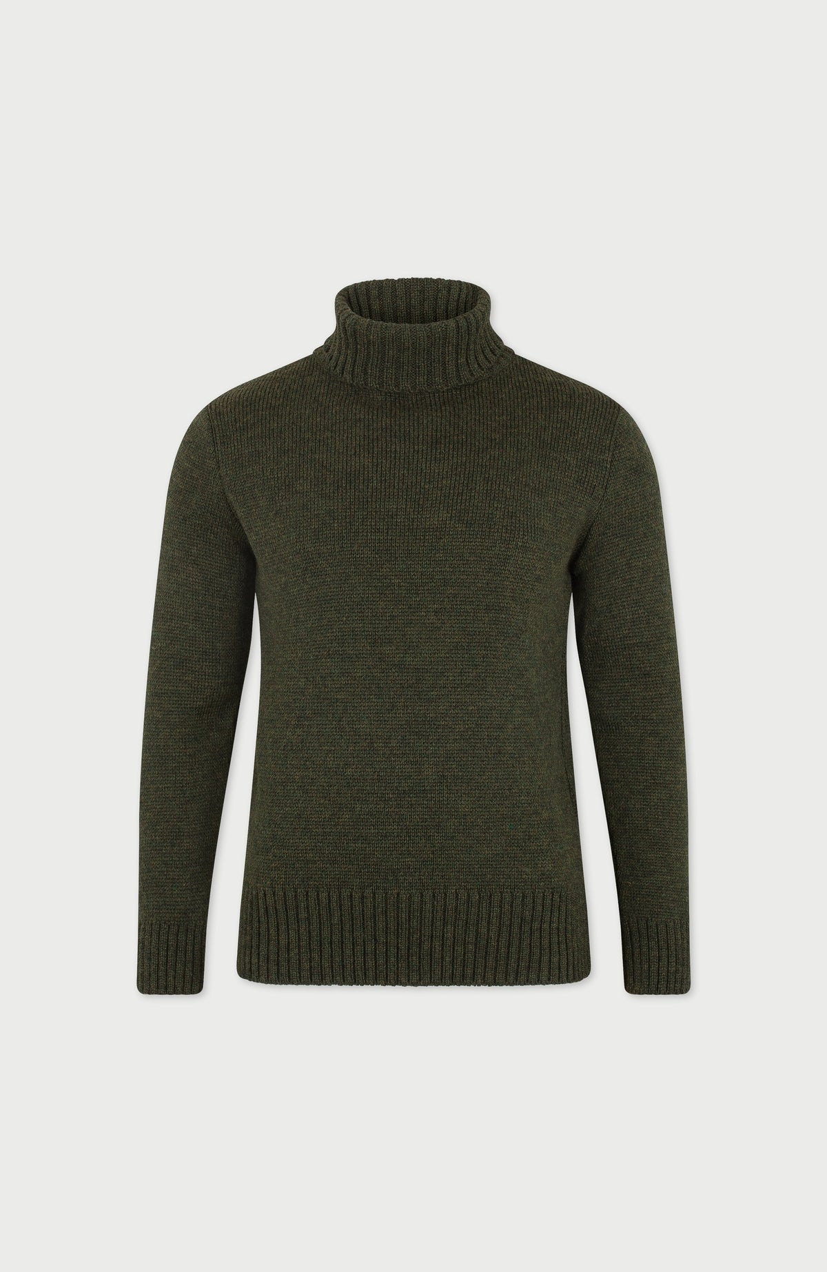 The Fitted Submariner - Roll Neck Merino Wool Jumper
