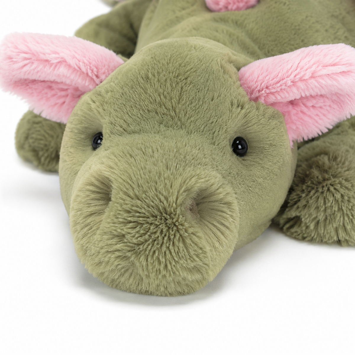 Matcha pink Dragon Green Plush Toy – 66cm