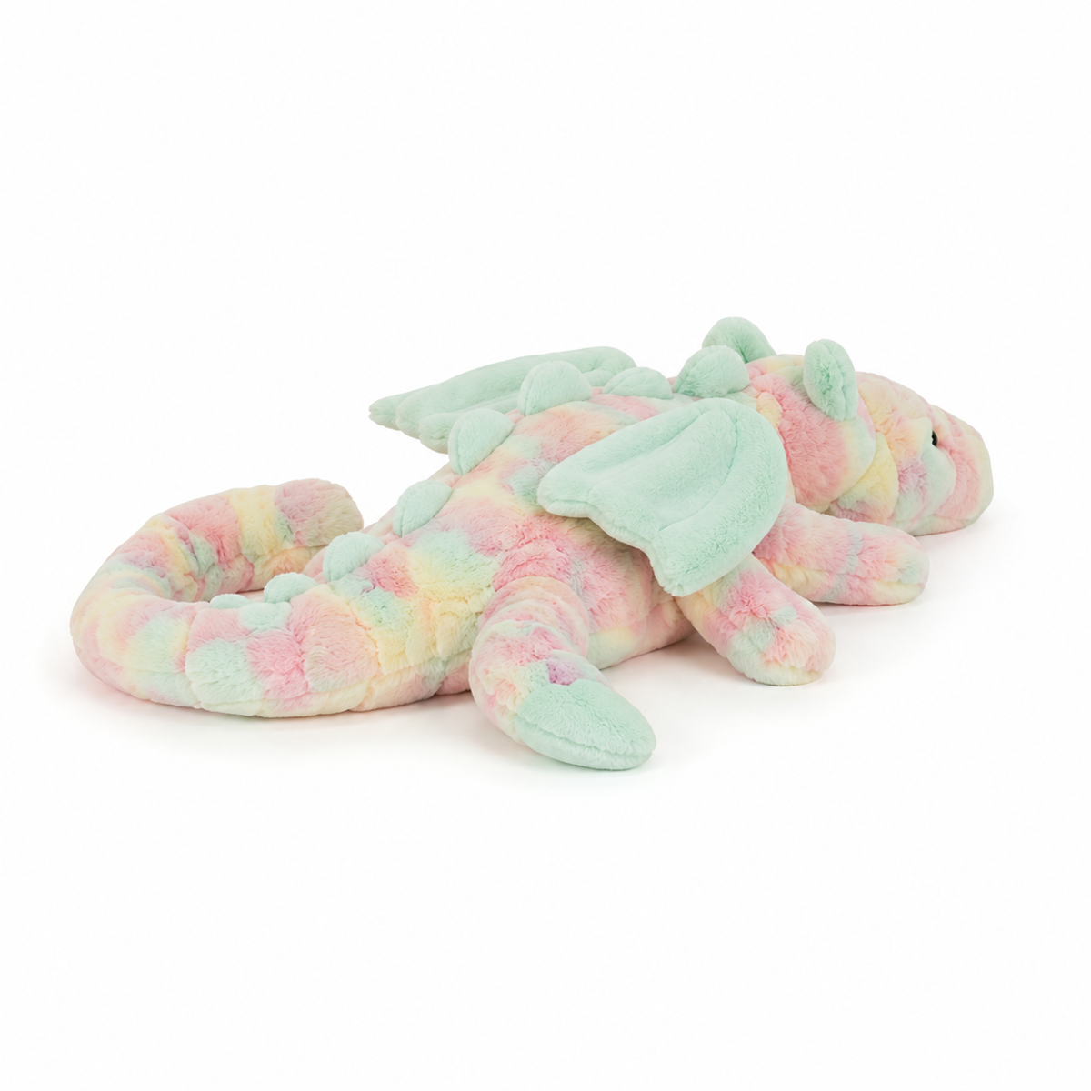 Rainbow Dragon Plush Toy – 50 cm