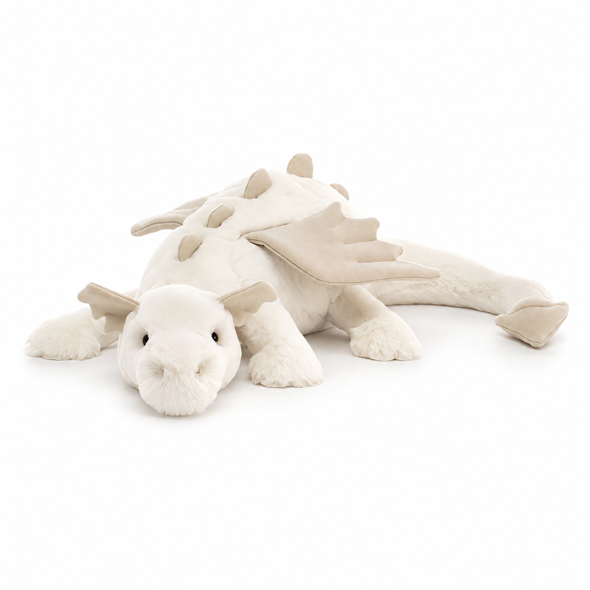 Snow Dragon White Plush Toy – 88cm