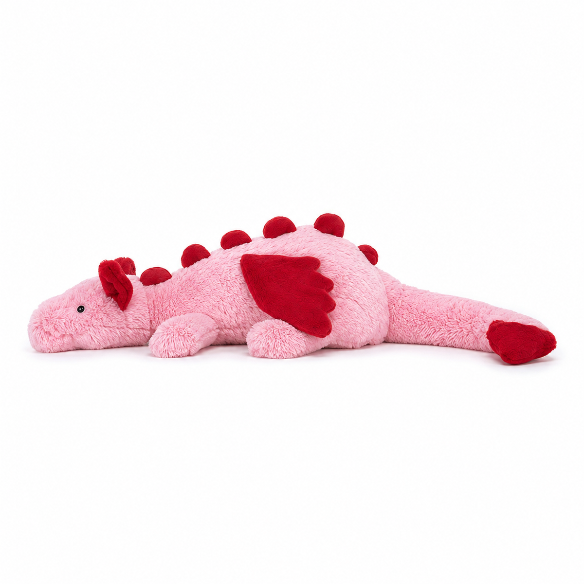 Crimson Heart Dragon Plush Toy – 50 cm