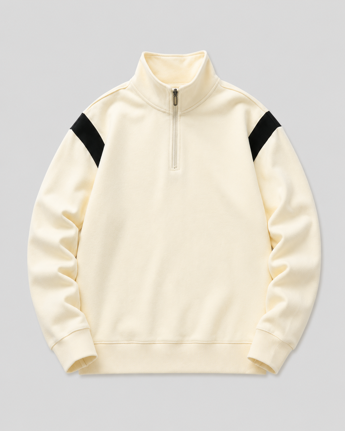 Mochuang Stand Collar Pullover Sweatshirt
