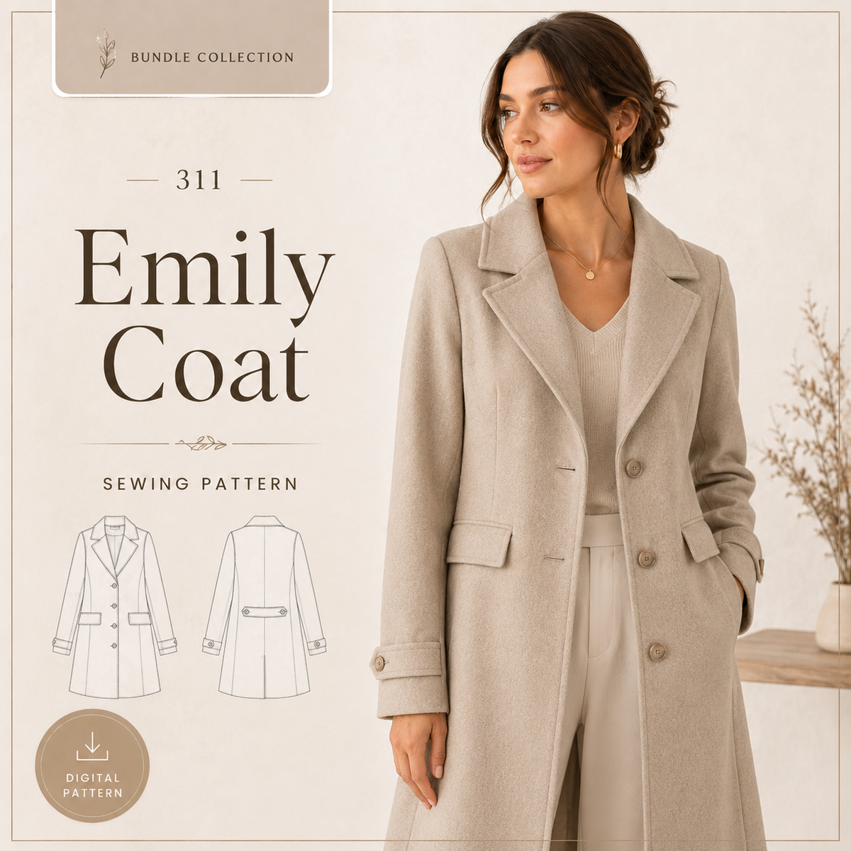 550+ Sewing Patterns Bundle – Dresses, Tops, Skirts and More