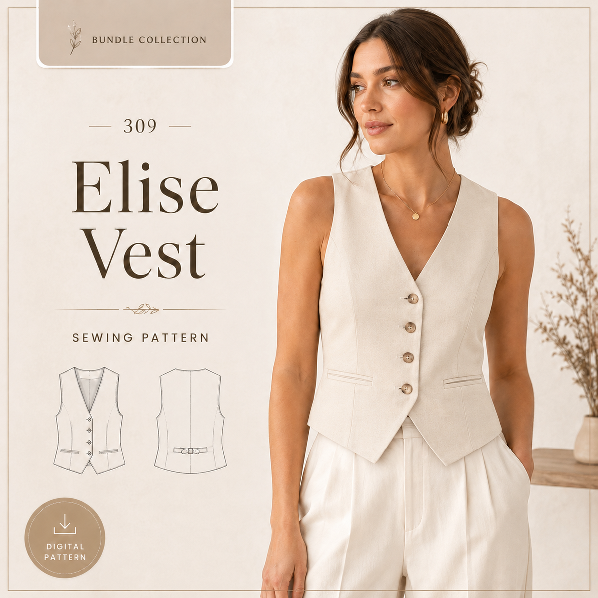 550+ Sewing Patterns Bundle – Dresses, Tops, Skirts and More