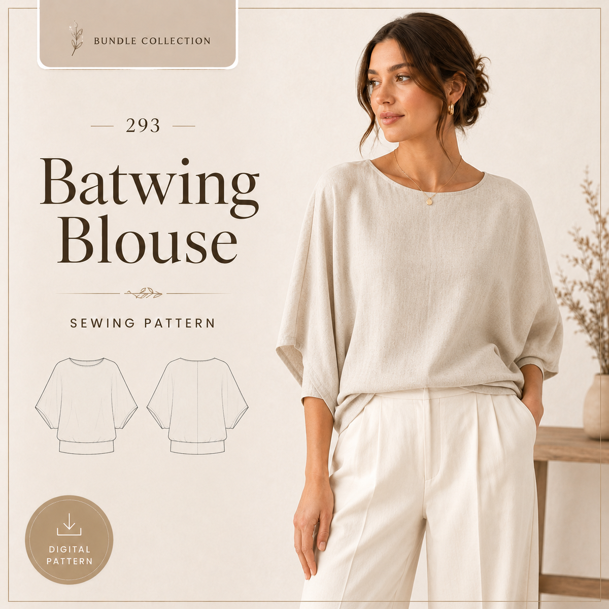 550+ Sewing Patterns Bundle – Dresses, Tops, Skirts and More