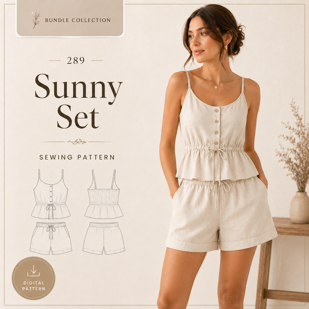 550+ Sewing Patterns Bundle – Dresses, Tops, Skirts and More