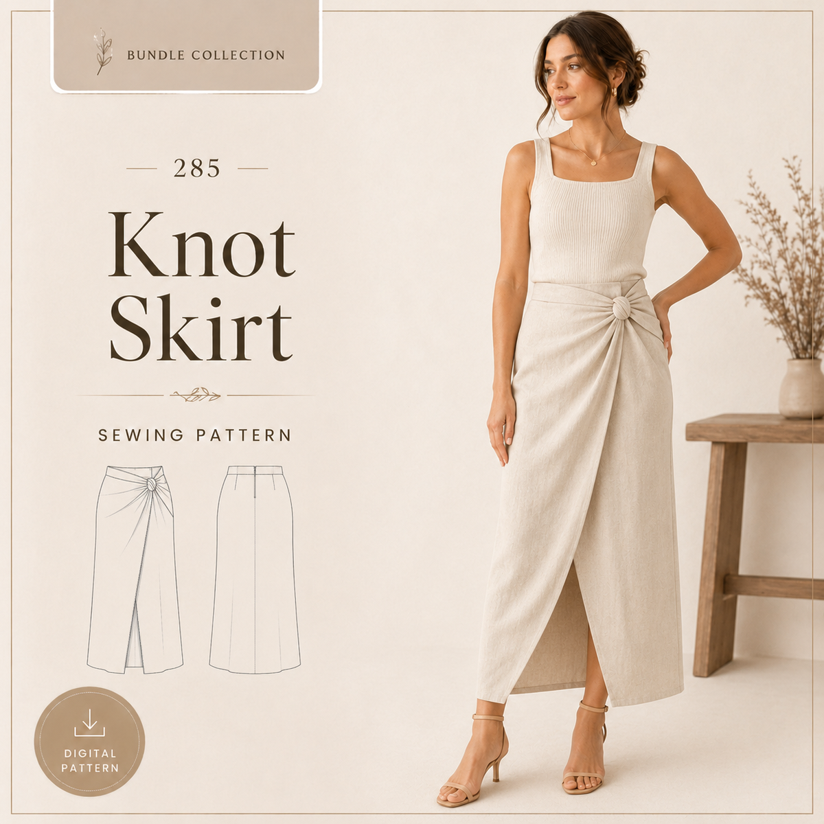 550+ Sewing Patterns Bundle – Dresses, Tops, Skirts and More