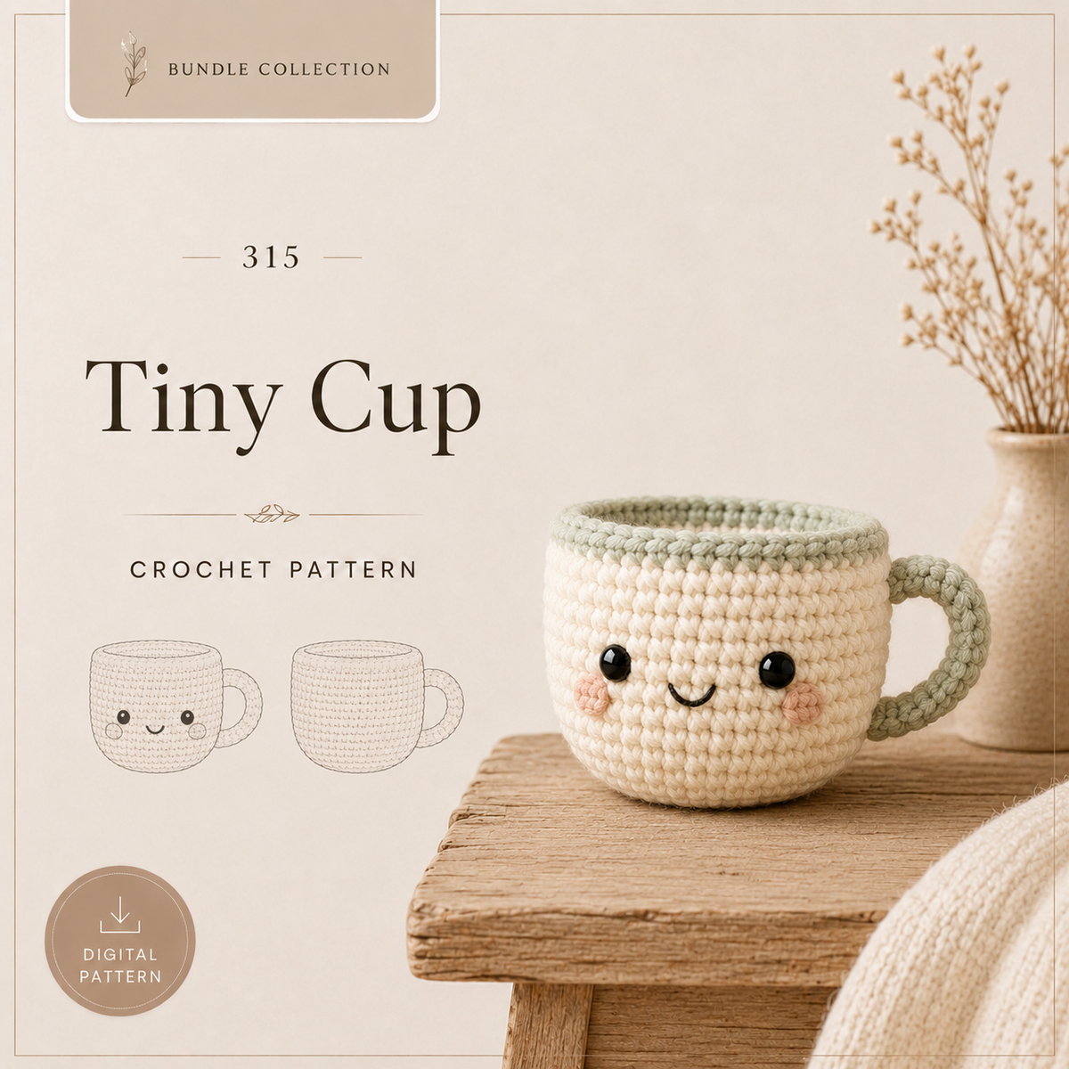 800 Crochet Patterns Bundle – Amigurumi Animals, Toys & Decorations