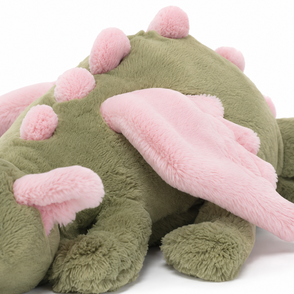 Matcha pink Dragon Green Plush Toy – 88cm