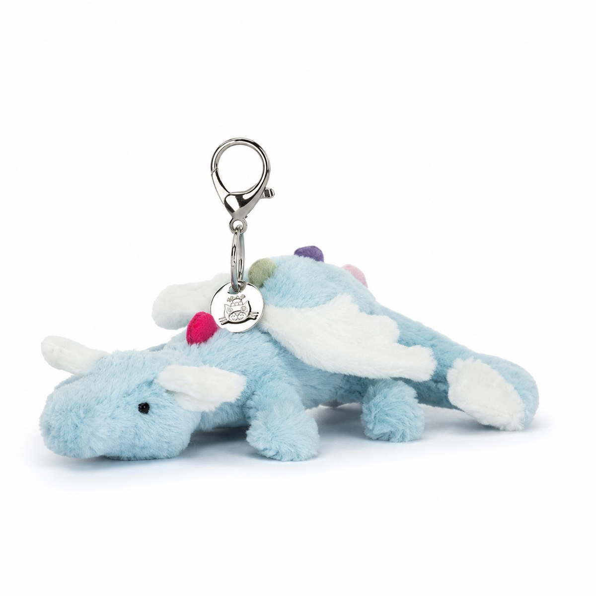 Sky Dragon Blue Plush Pendant – 15 cm
