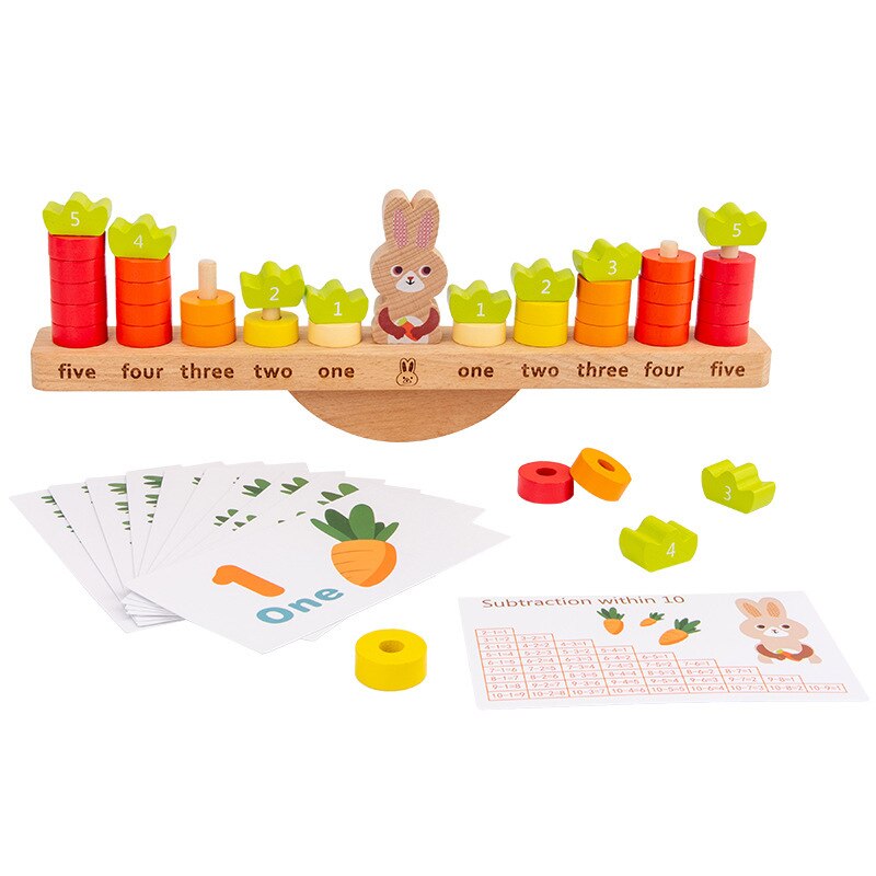 STEM Rabbit Counting and Matching Game