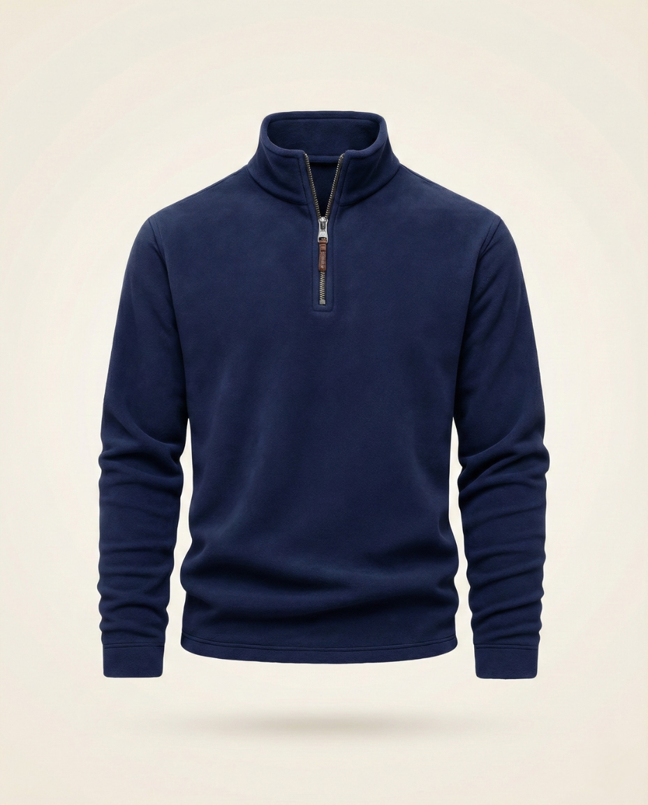 Quarter-Zip Sweater Refined Comfort
