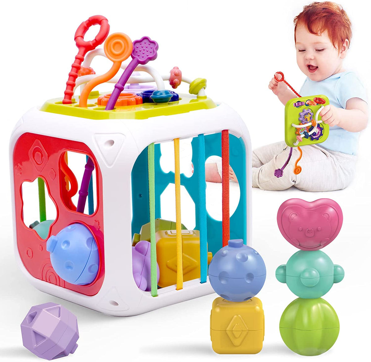 UFO Silicone Montessori Pulling Toy