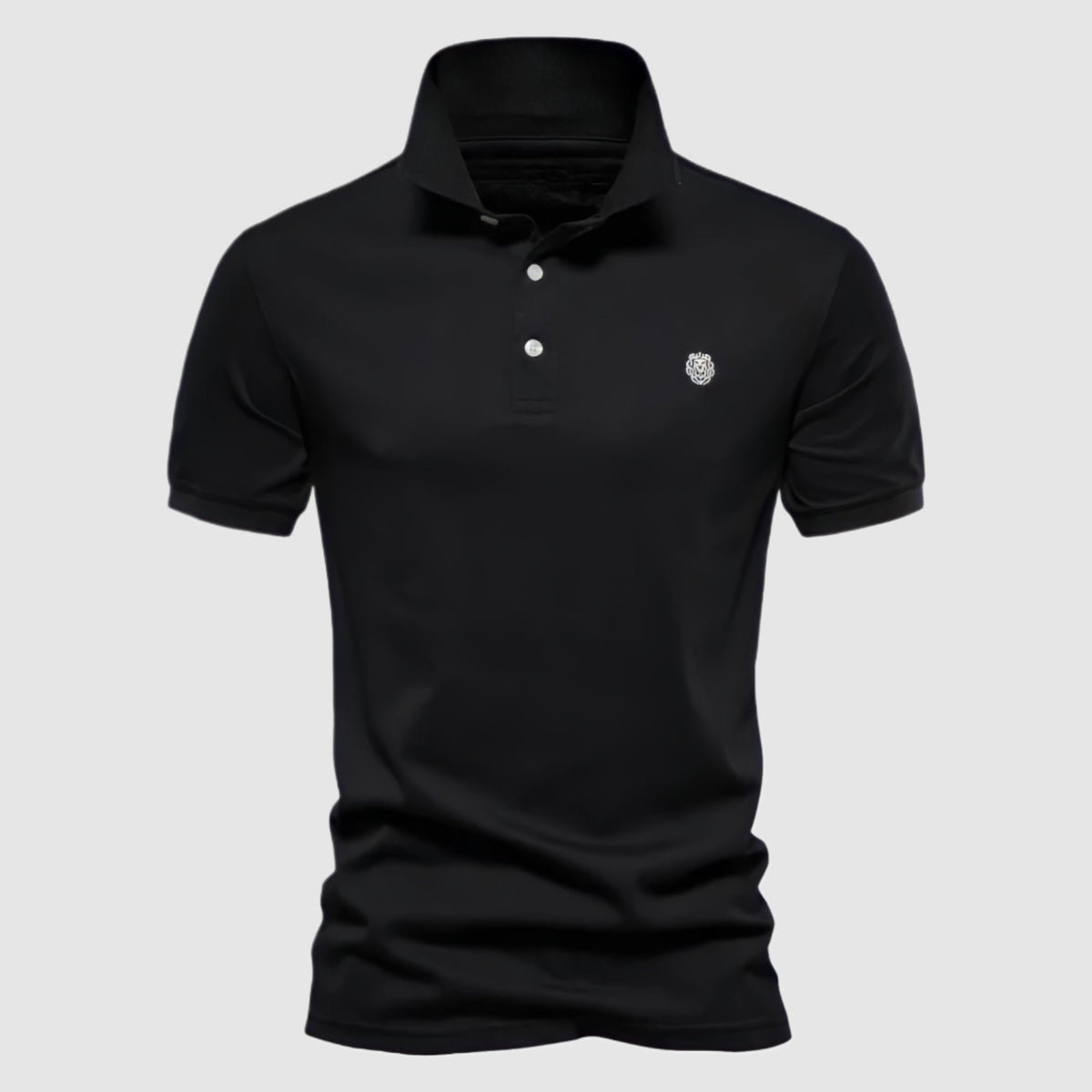 Leone Men's Short Sleeve Polo Shirt – Classic Slim Fit