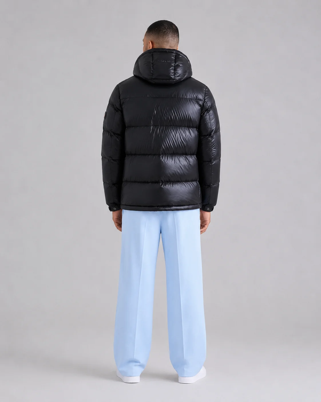 RL Lacquered-Shell Down Jacket