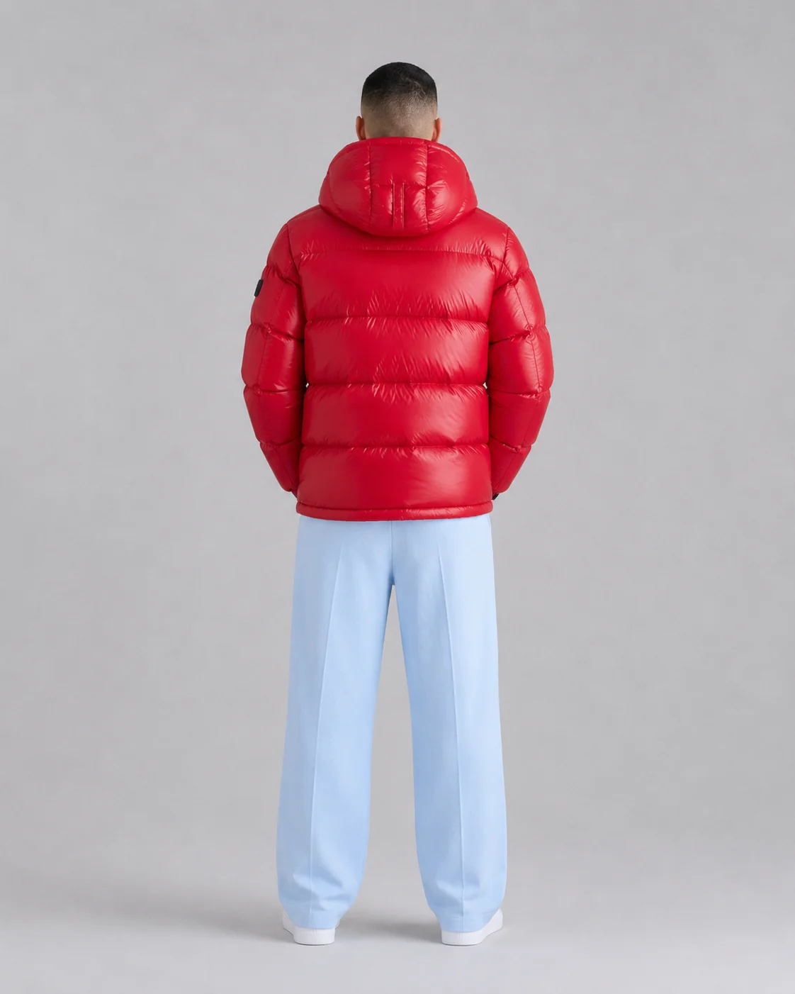 RL Lacquered-Shell Down Jacket
