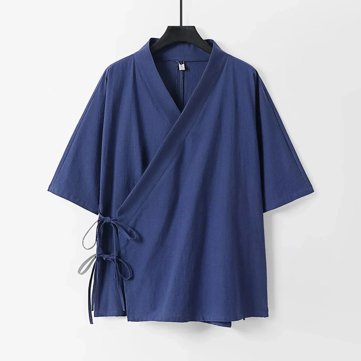 Japanese-themed Minimal Plain Men’s Kimono Jacket