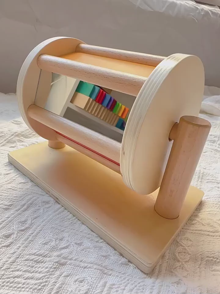 Spinning Drum with Mirror
