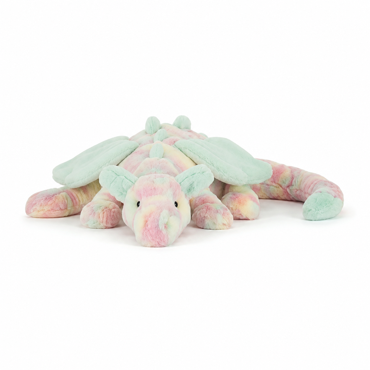 Rainbow Dragon Plush Toy – 66 cm