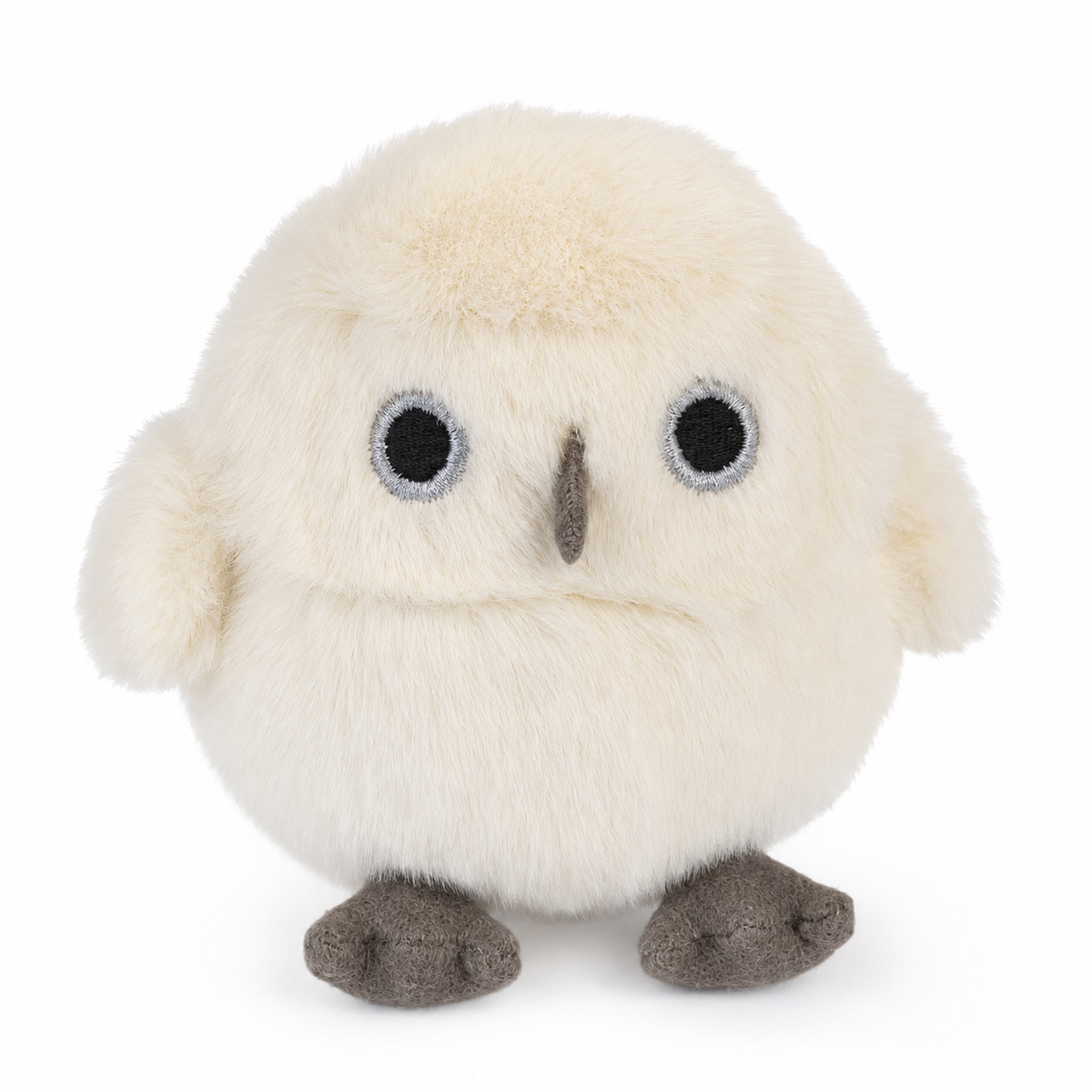White Owl Plush Toy – 11cm