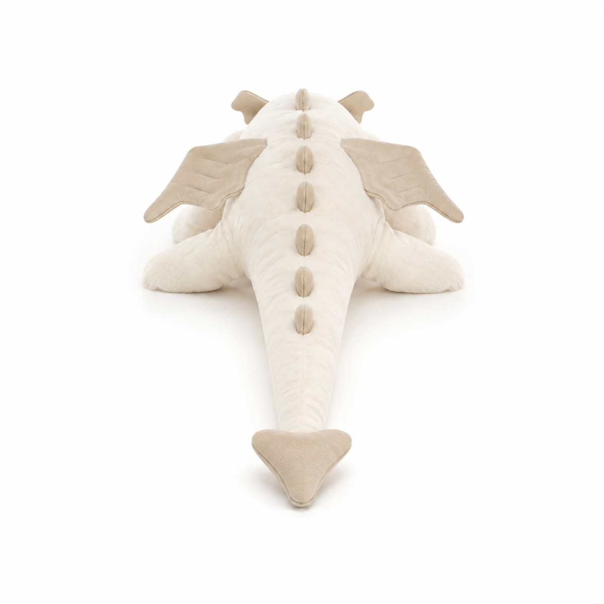 Snow Dragon White Plush Toy – 88cm
