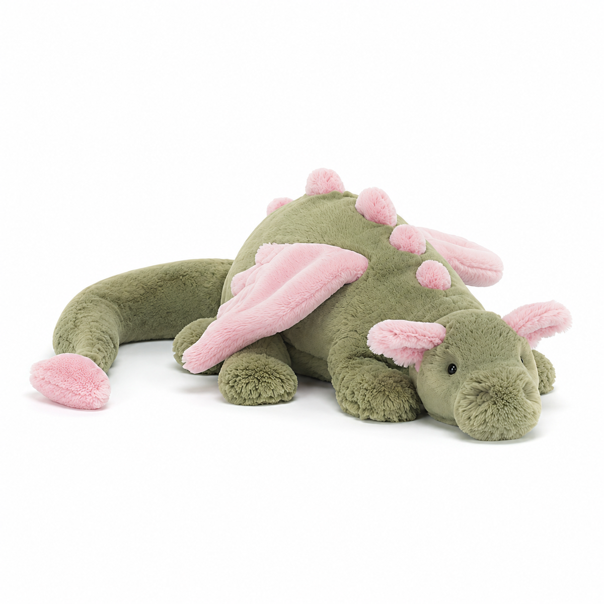 Matcha pink Dragon Green Plush Toy – 88cm