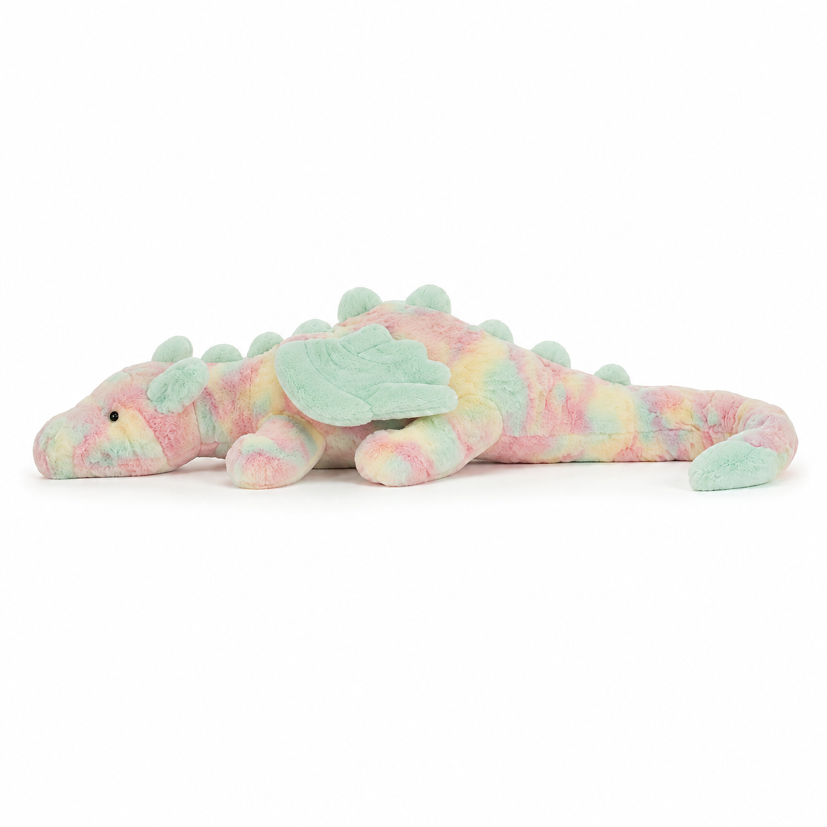Rainbow Dragon Plush Toy – 50 cm