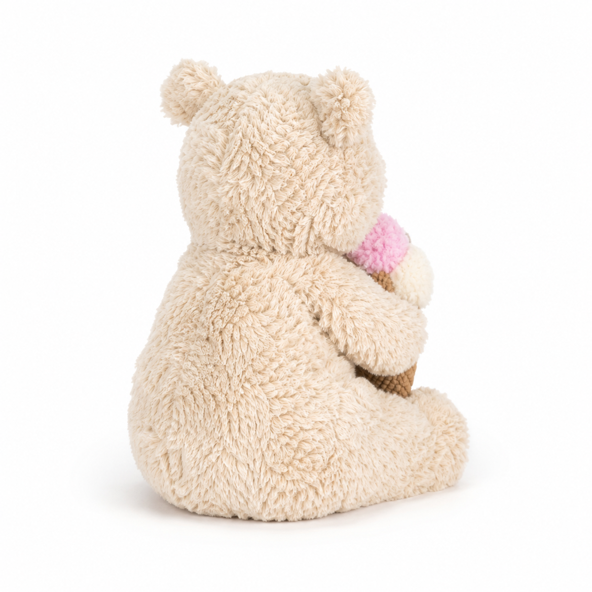 Barcelona Bear Ice Cream Plush Toy – 28cm