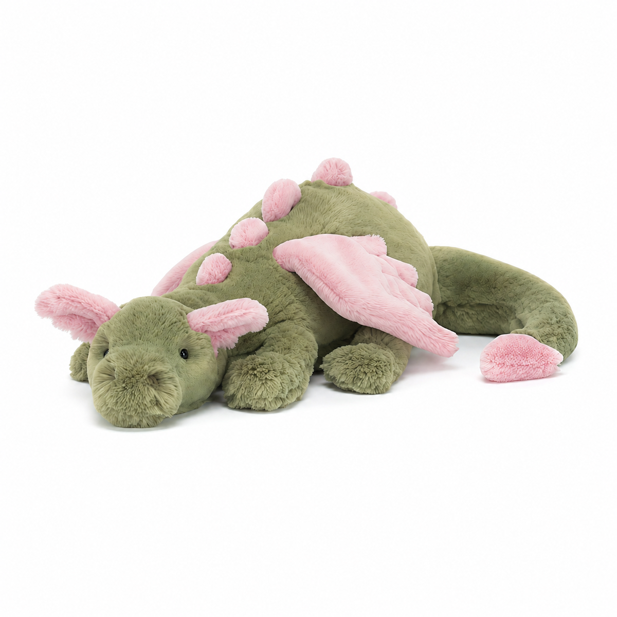 Matcha pink Dragon Green Plush Toy – 66cm