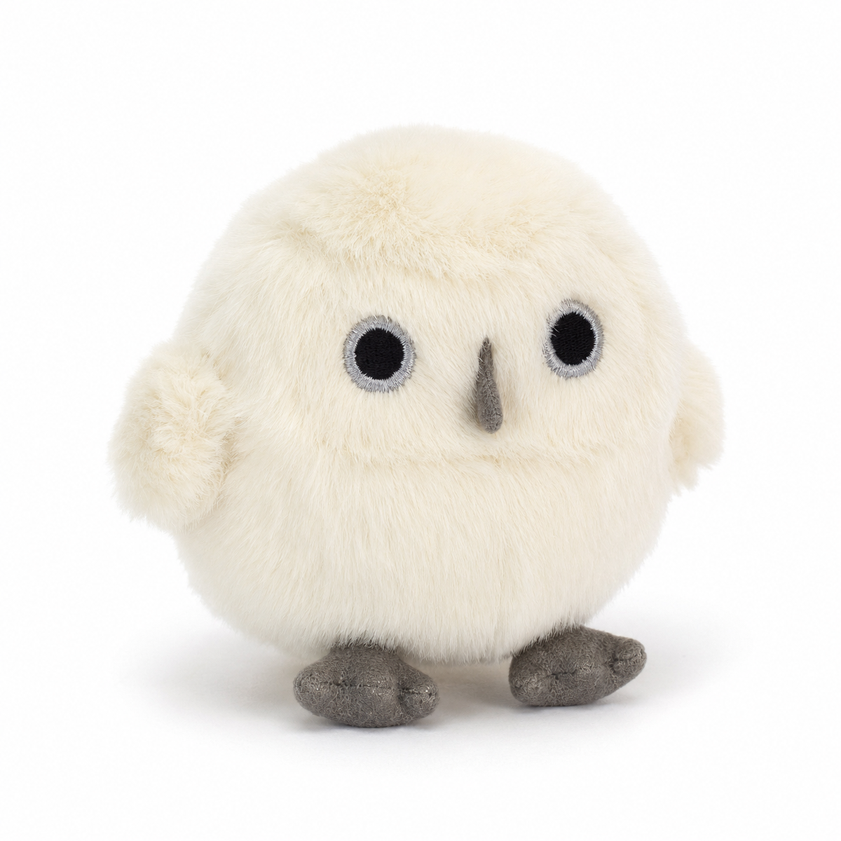 White Owl Plush Toy – 11cm