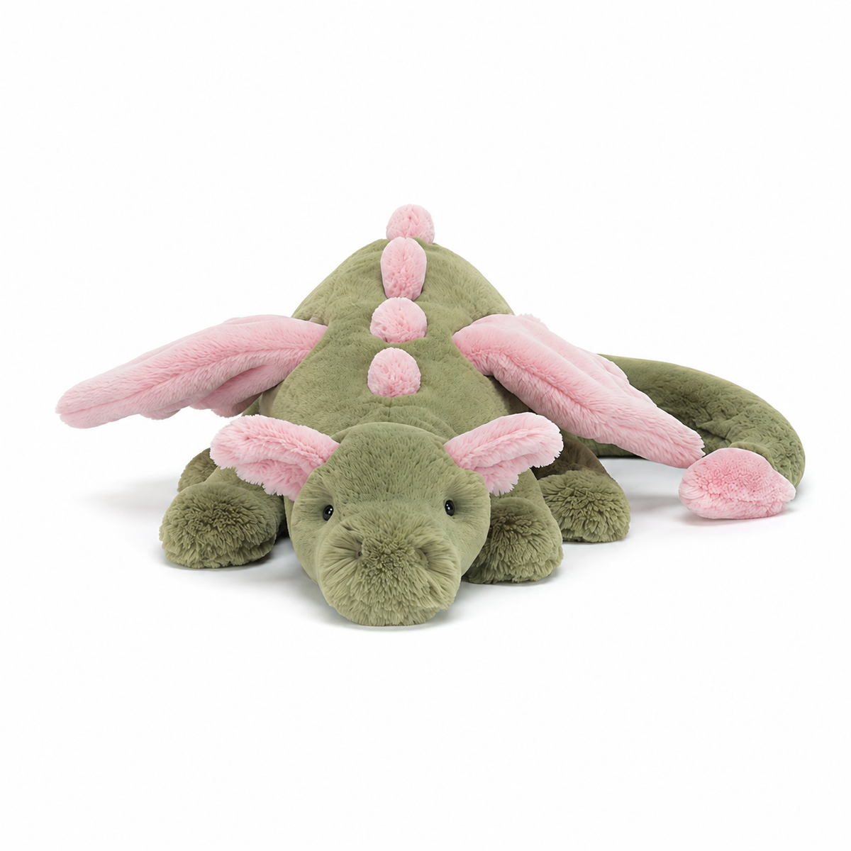 Matcha pink Dragon Green Plush Toy – 50cm