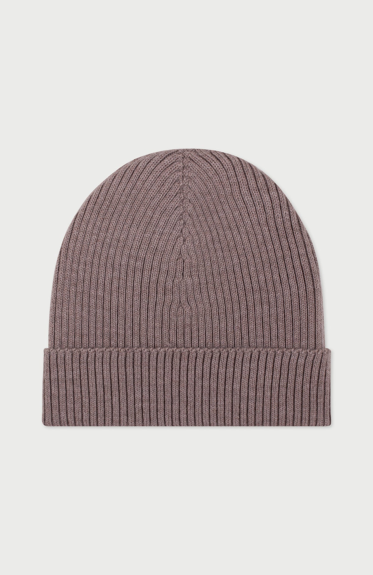 Womens Ribbed Extra Fine Merino Wool Beanie