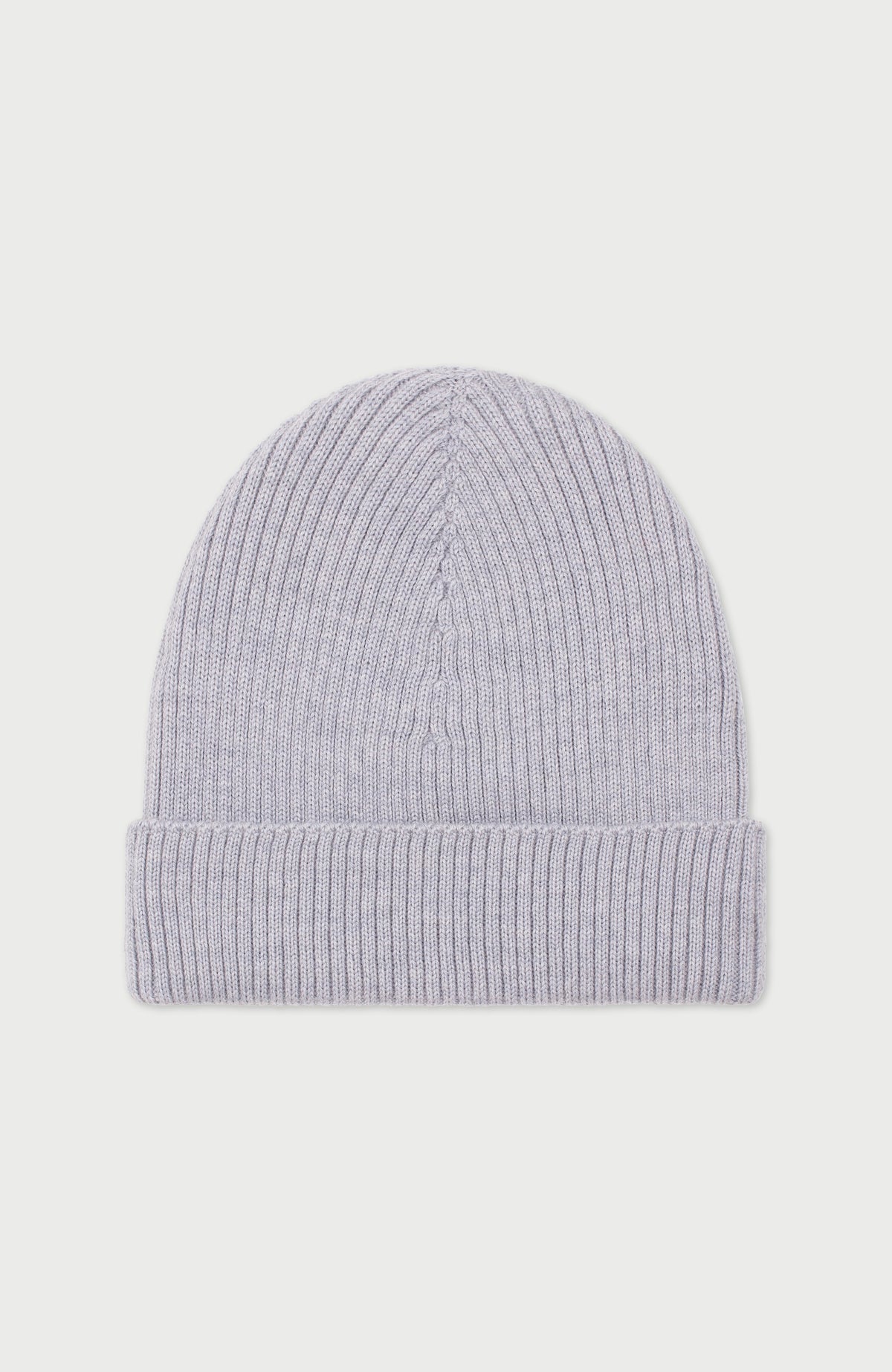 Womens Ribbed Extra Fine Merino Wool Beanie