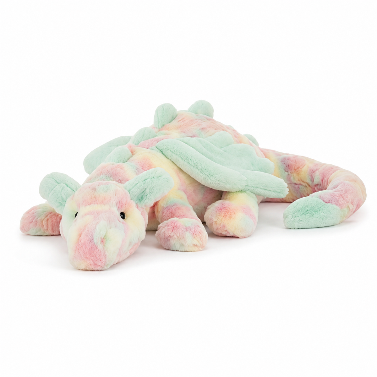 Rainbow Dragon Plush Toy – 66 cm