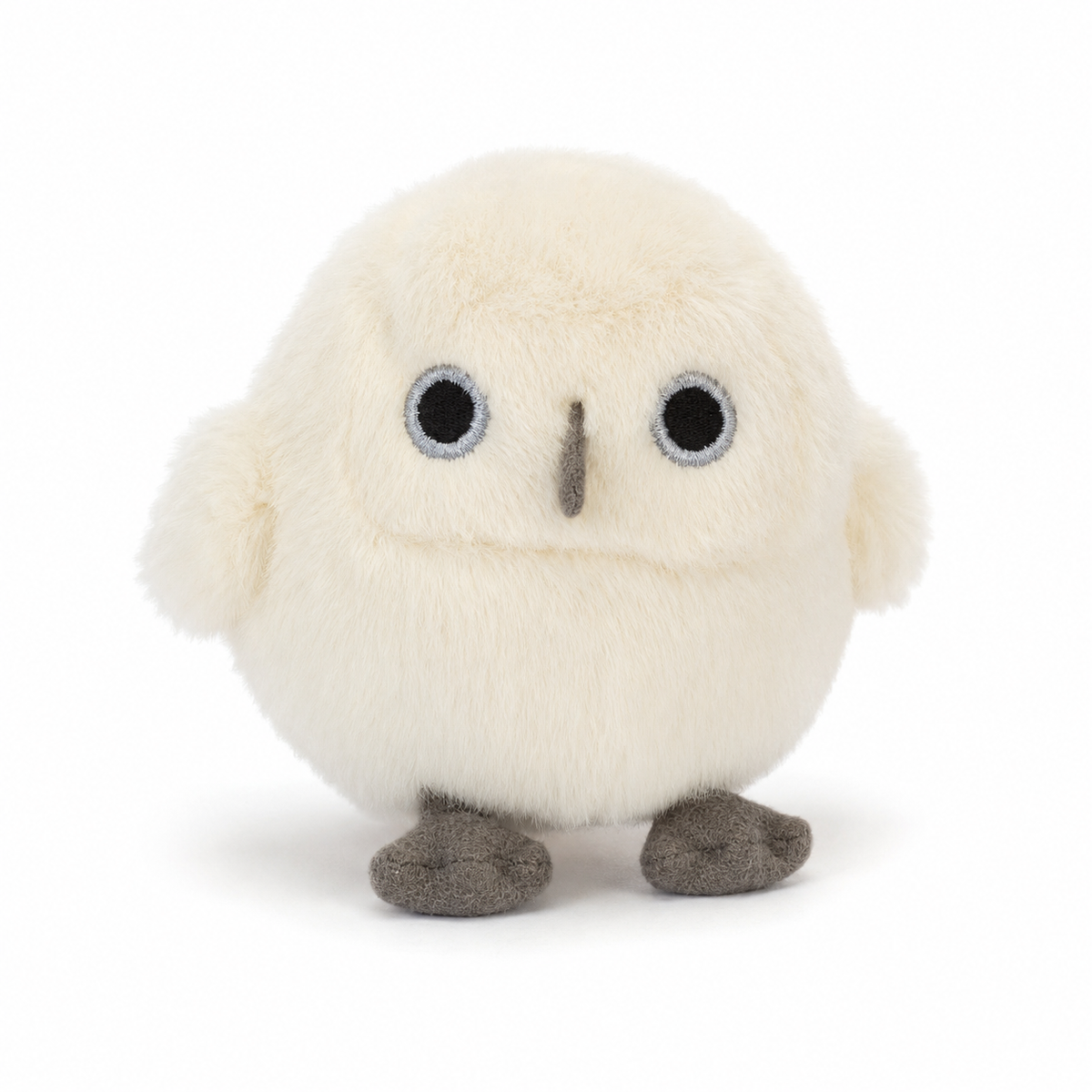 White Owl Plush Toy – 11cm