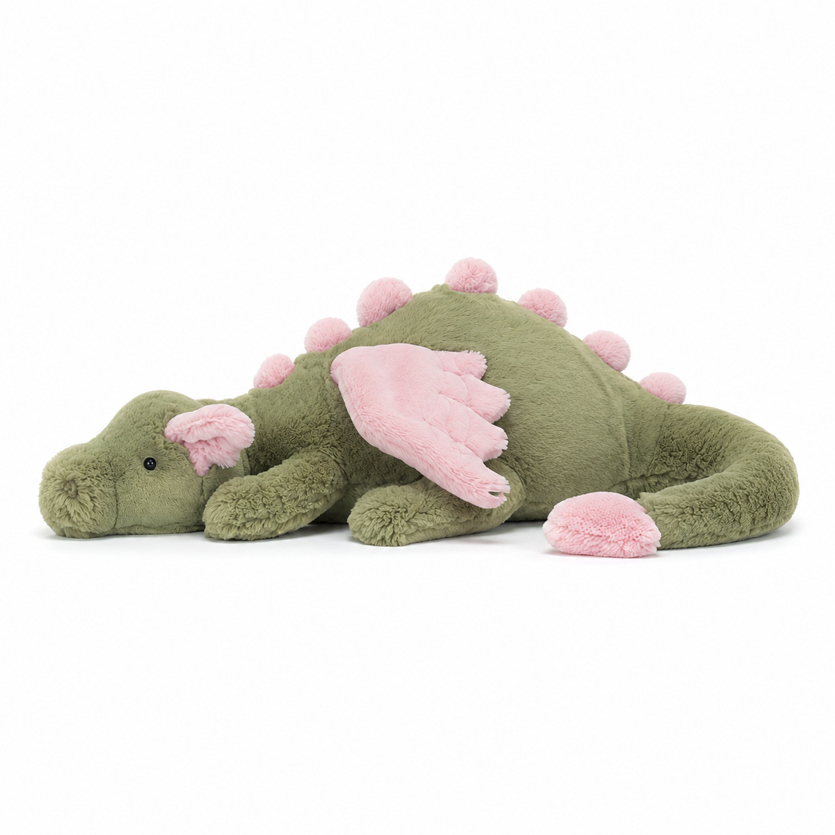 Matcha pink Dragon Green Plush Toy – 88cm