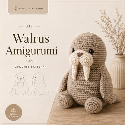 800 Crochet Patterns Bundle – Amigurumi Animals, Toys & Decorations