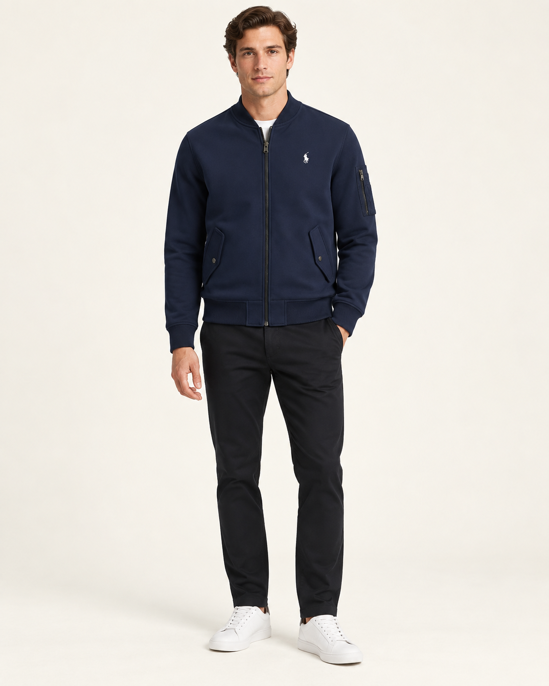 RL Interlock Bomber Jacket