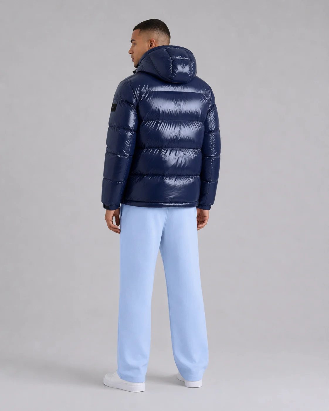 RL Lacquered-Shell Down Jacket
